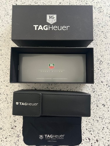 Tagheuer brillenetui verpackt - brillenetui.,